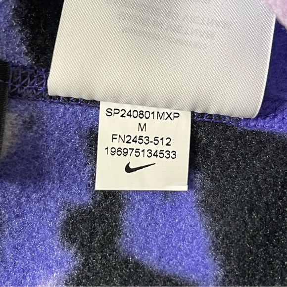 Nike ACG Wolf Tree Allover Print Pullover Hoodie Men’s Size Medium - Picture 11 of 13